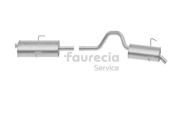 Faurecia FS55603 Front Silencer 60.25.310.950