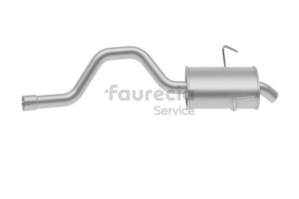 FS55638 Első hangtompító Faurecia 60.25.304.105