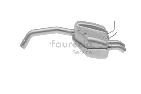 FS55724 Rear silencer Faurecia 7700829084