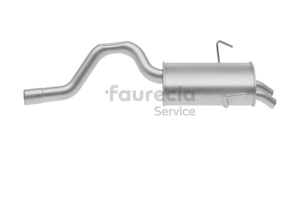 FS55763 Vorschalldämpfer Faurecia 60.25.406.800