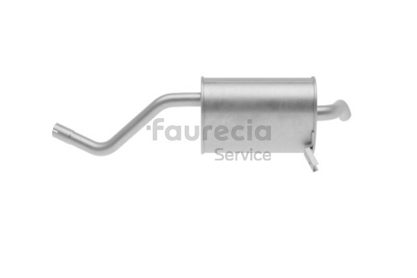 Faurecia FS55790 Rear silencer 82 00 916 410