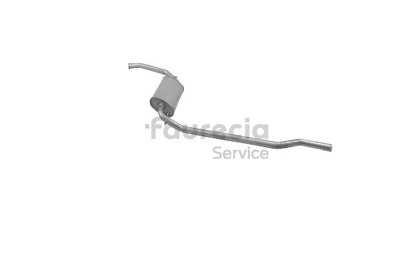 FS63046 Faurecia Exhaust silencer Seat Inca 6K9