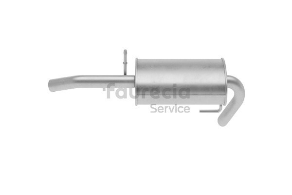 FS63083 Izplūdes gāzu trokšņa slāpētājs (pēdējais) Faurecia 6X0.253.609 G SEAT