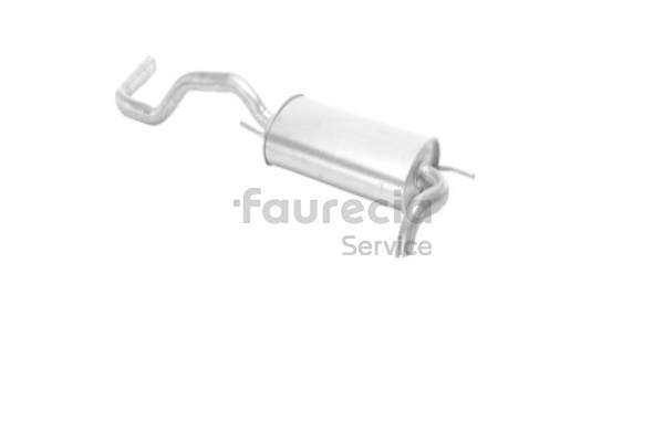 Faurecia FS63104 Exhaust back box Seat Ibiza 6k 1.9 D 64 hp Diesel 1996 price