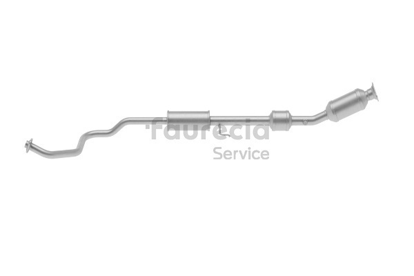 FS70075K Faurecia Euro 4, com componentes de montagem Catalisador FS70075K comprar económica