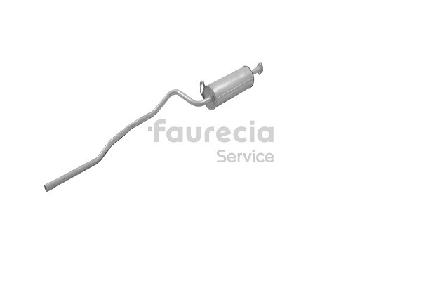 FS70284 Faurecia Exhaust back box Toyota Yaris Verso