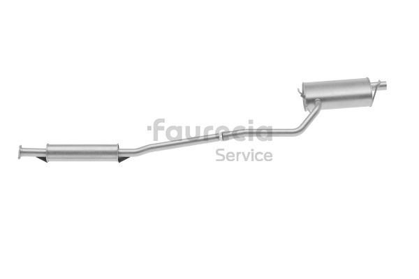 Pot d'échappement TOYOTA AVENSIS 2000 Faurecia FS70390