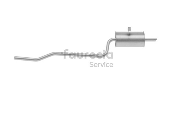FS70448 Panela de escape traseira Faurecia 174301B070