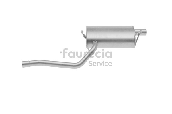 TOYOTA AVENSIS 2000 exhaust silencer Faurecia FS70466