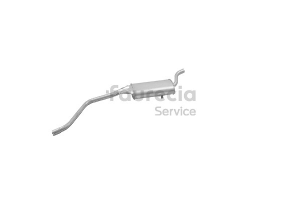 FS80022 Szerelőkészlet, hangtompító Faurecia 871 253 609 J OPEL