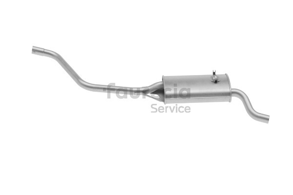 FS80034 Endschalldämpfer Faurecia 867 253 609 A