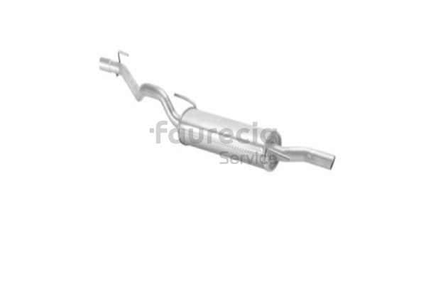 FS80117 Montagesatz, Schalldämpfer Faurecia 1H6253609AC