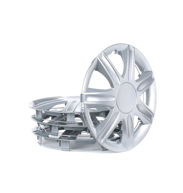 RUBIN 13 Hubcaps 13 Inch Silver from LEOPLAST at low prices - buy now!