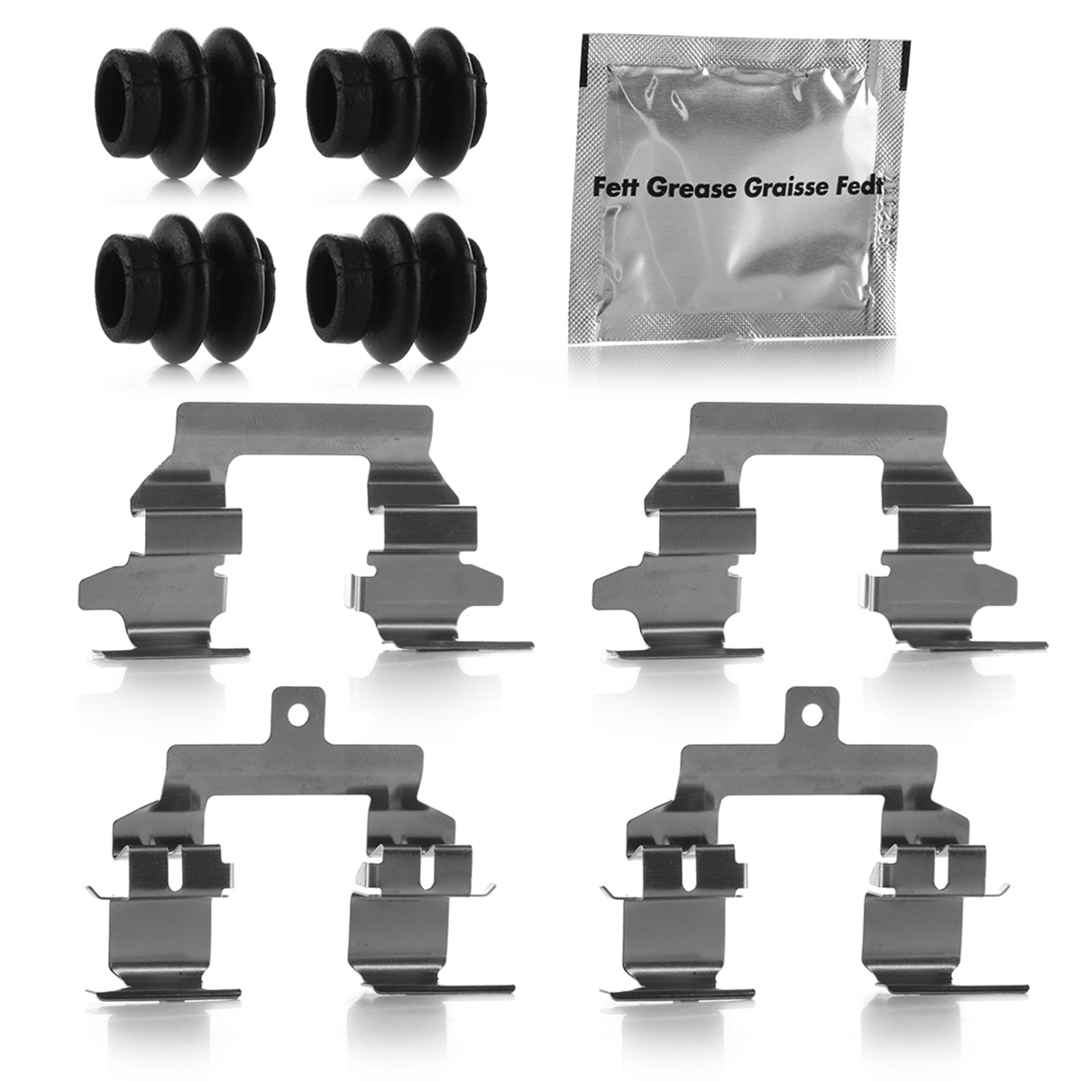 Great value for money - QUICK BRAKE Accessory Kit, disc brake pads 109-0026