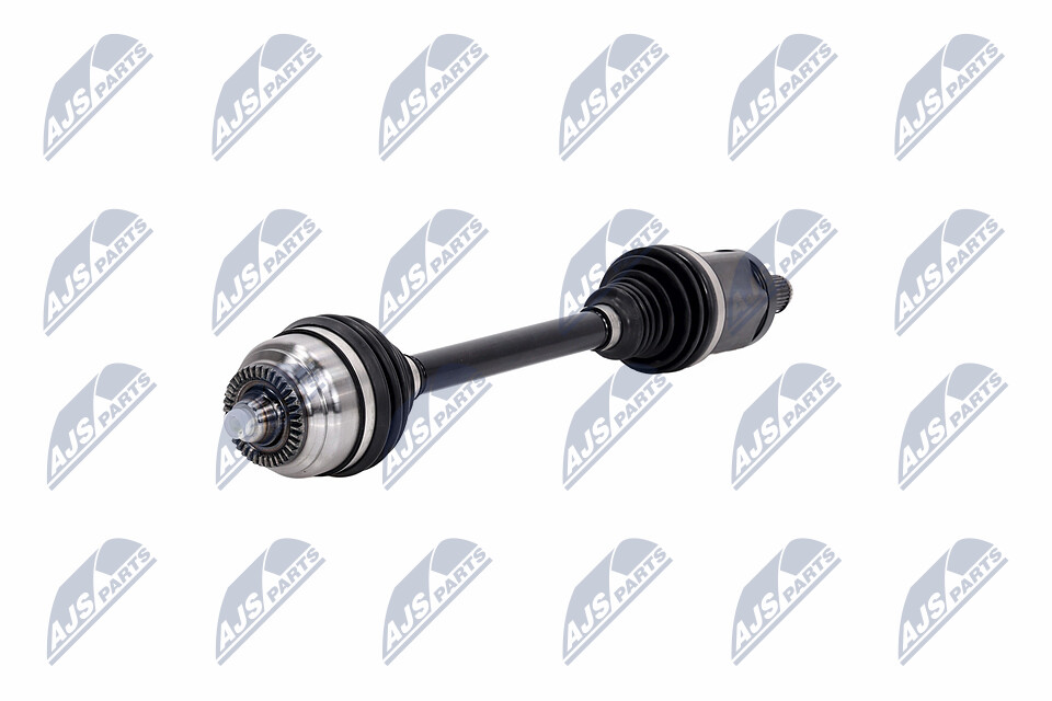 NTY NPW-BM-055 Drive shaft Front Axle, Front Axle Left, 590mm, Manual Transmission, Automatic Transmission, 8-Speed Automatic Transmission