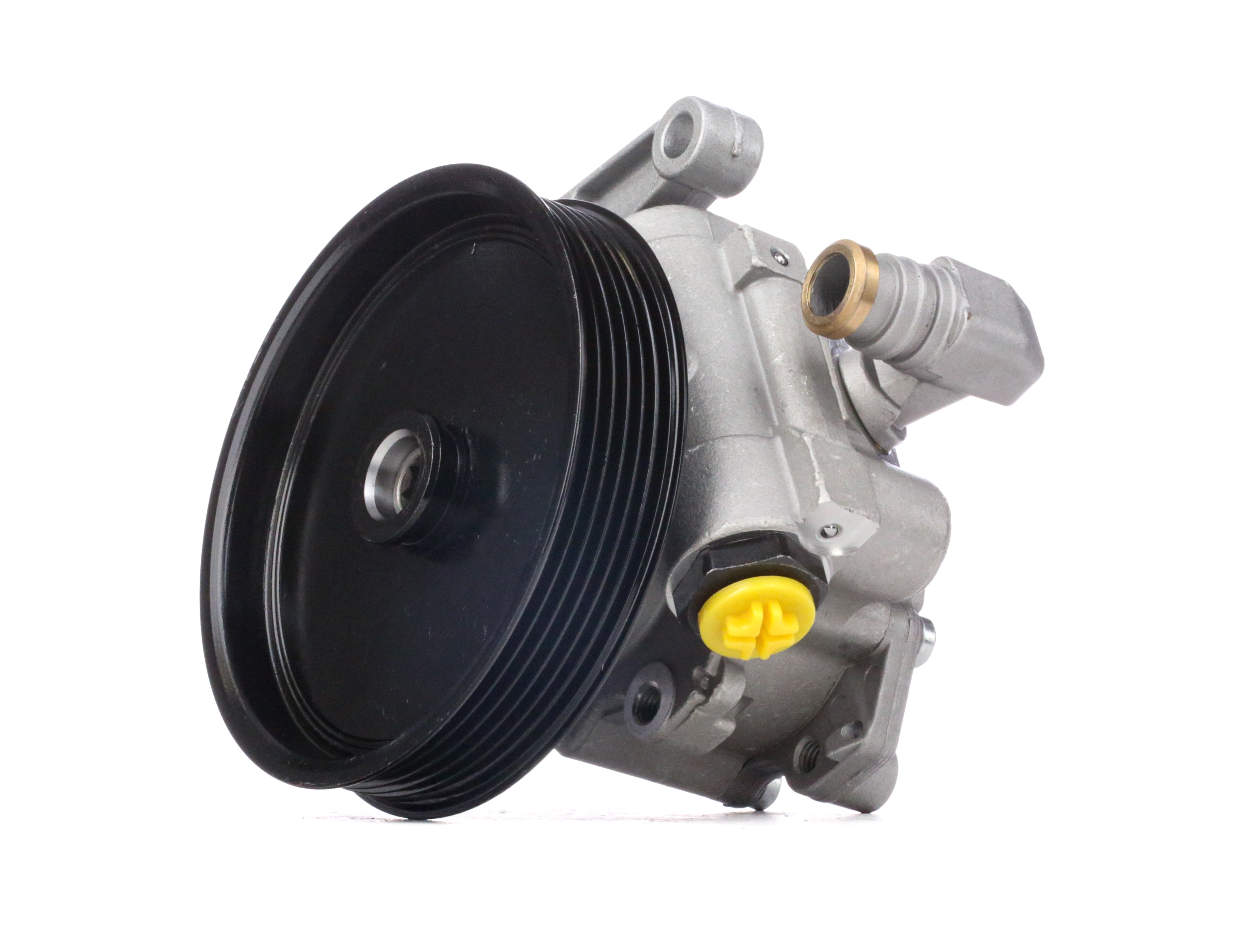RIDEX 12H0202 Power steering pump Hydraulic, Number of ribs: 6, Number of grooves: 6, Belt Pulley Ø: 128 mm, for left-hand/right-hand drive vehicles