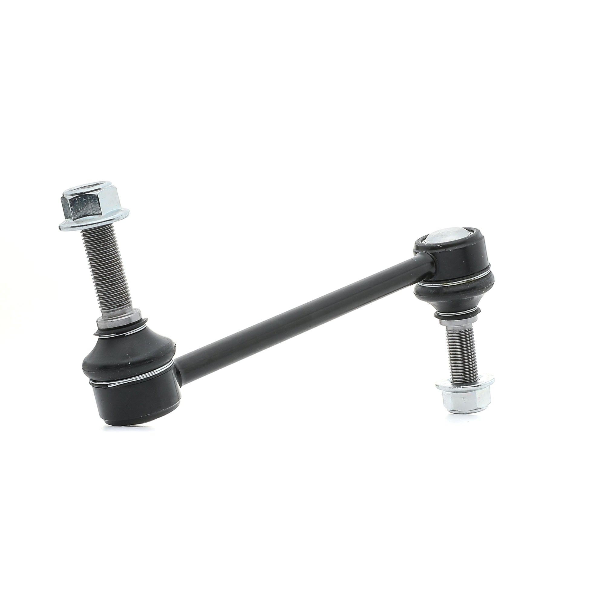 RIDEX 3229S0674 Anti-roll bar link Front axle both sides, 195mm, M14x1,5 , with accessories
