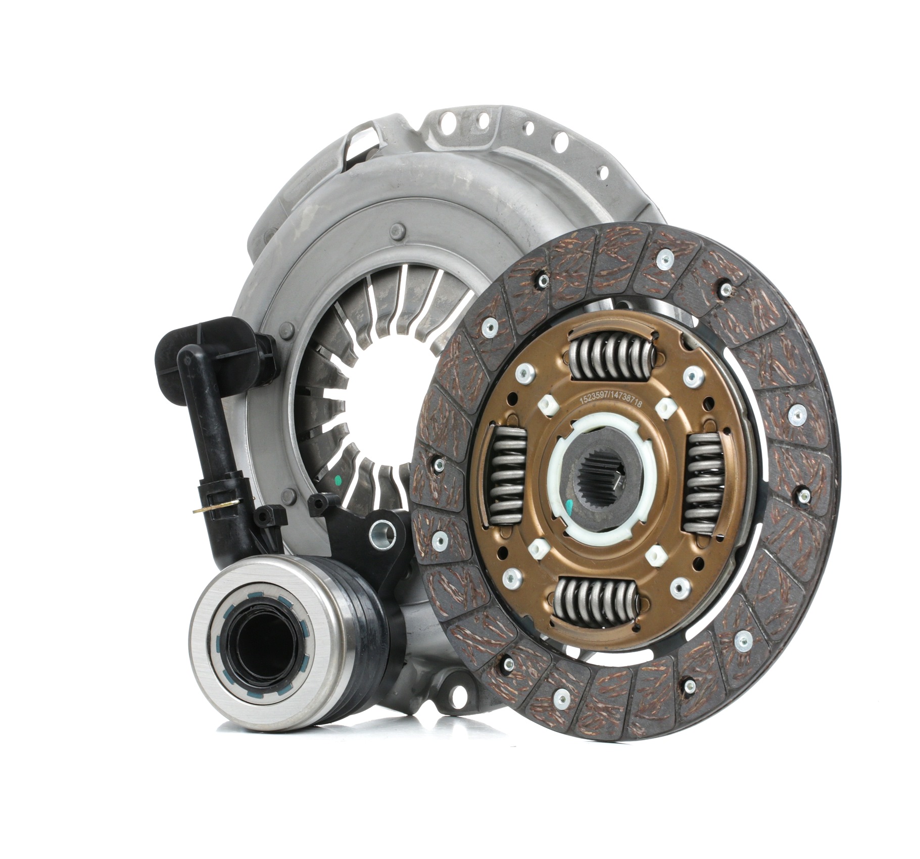 RIDEX 479C0237 Clutch kit with central slave cylinder, 190mm