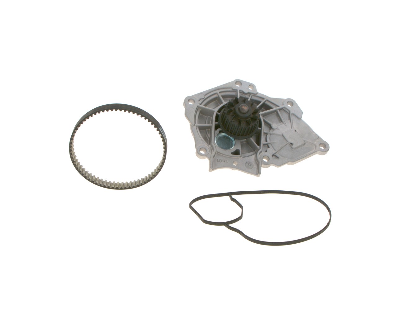 BOSCH 1 987 946 975 Water pump and timing belt kit Number of Teeth: 67 L: 335 mm, Width: 12 mm