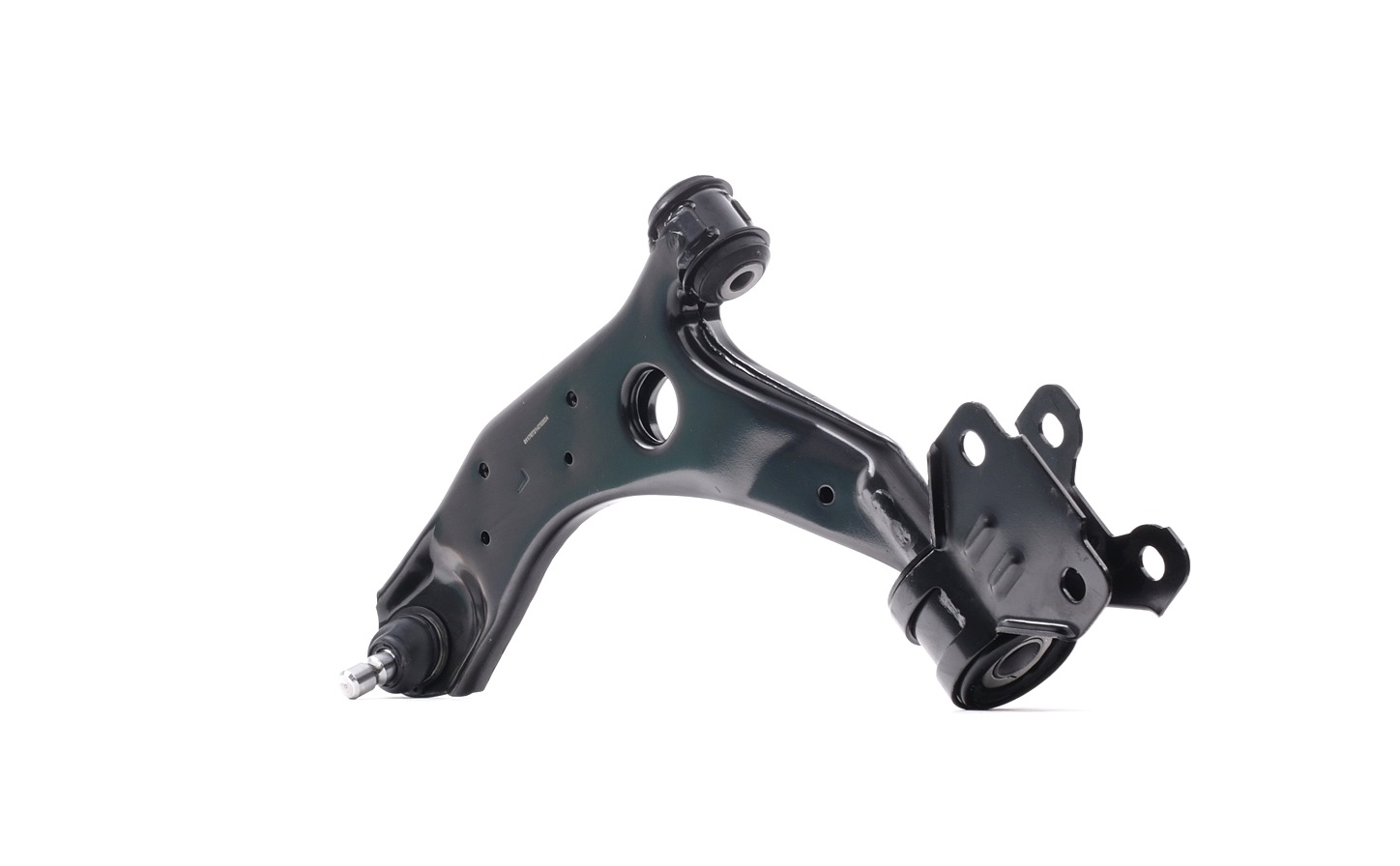 STARK SKCA-0051248 Suspension arm with ball joint, with rubber mount, Front Axle Left, Lower, Control Arm, Sheet Steel, Cone Size: 18 mm