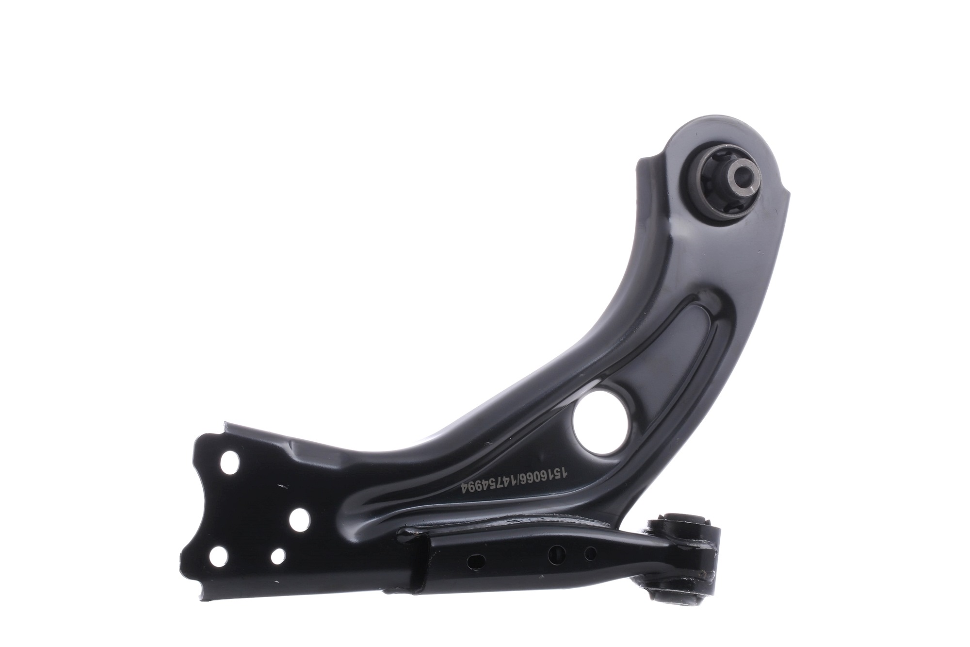 RIDEX 273C1265 Suspension arm without ball joint, Front Axle Left, Lower, Control Arm, Sheet Steel