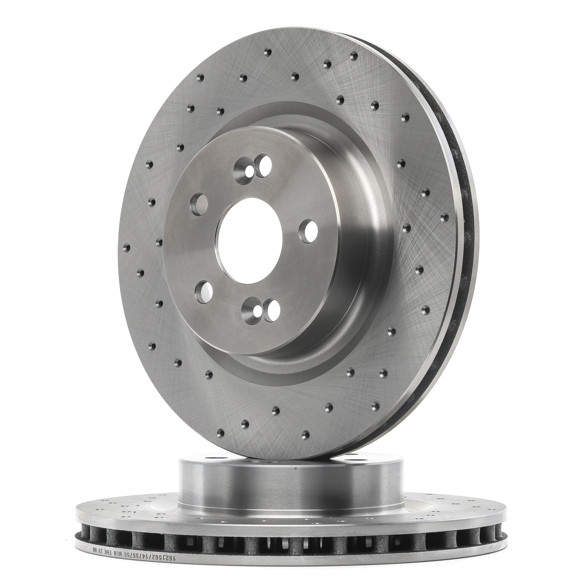 RIDEX 312x28mm, 5, perforated/vented Ø: 312mm, Num. of holes: 5, Brake Disc Thickness: 28mm Brake rotor 82B1875 buy