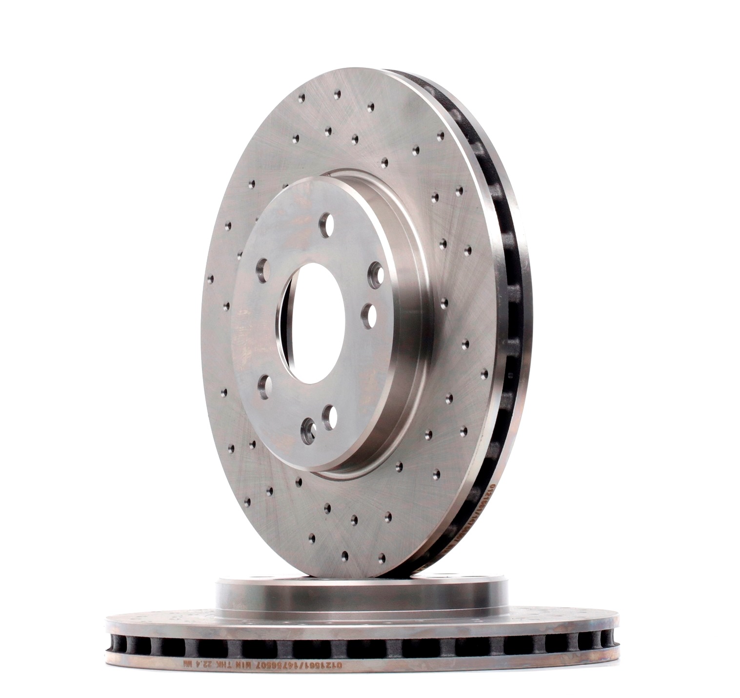 STARK Front Axle, 288x25,0mm, 5/7x112,0, perforated/vented Ø: 288mm, Brake Disc Thickness: 25,0mm Brake rotor SKBD-0024092 buy