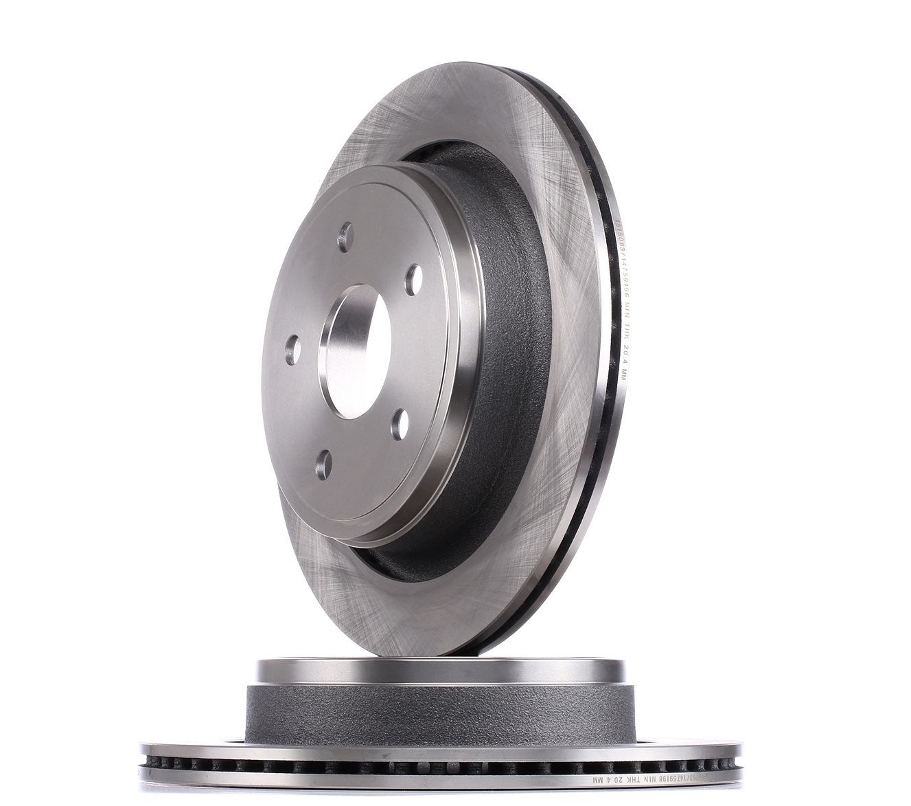 RIDEX 82B2057 Brake disc Rear Axle, 352x22,0mm, 5x139,7, Vented