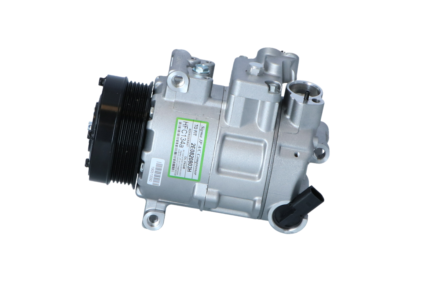 NRF 32817 Air conditioning compressor 7SEU17, 12V, PAG 46, with PAG compressor oil, with seal ring