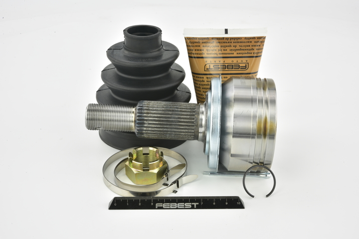 FEBEST 0210-L33 Jeu de joints, arbre de transmission côté roue, Essieu avant