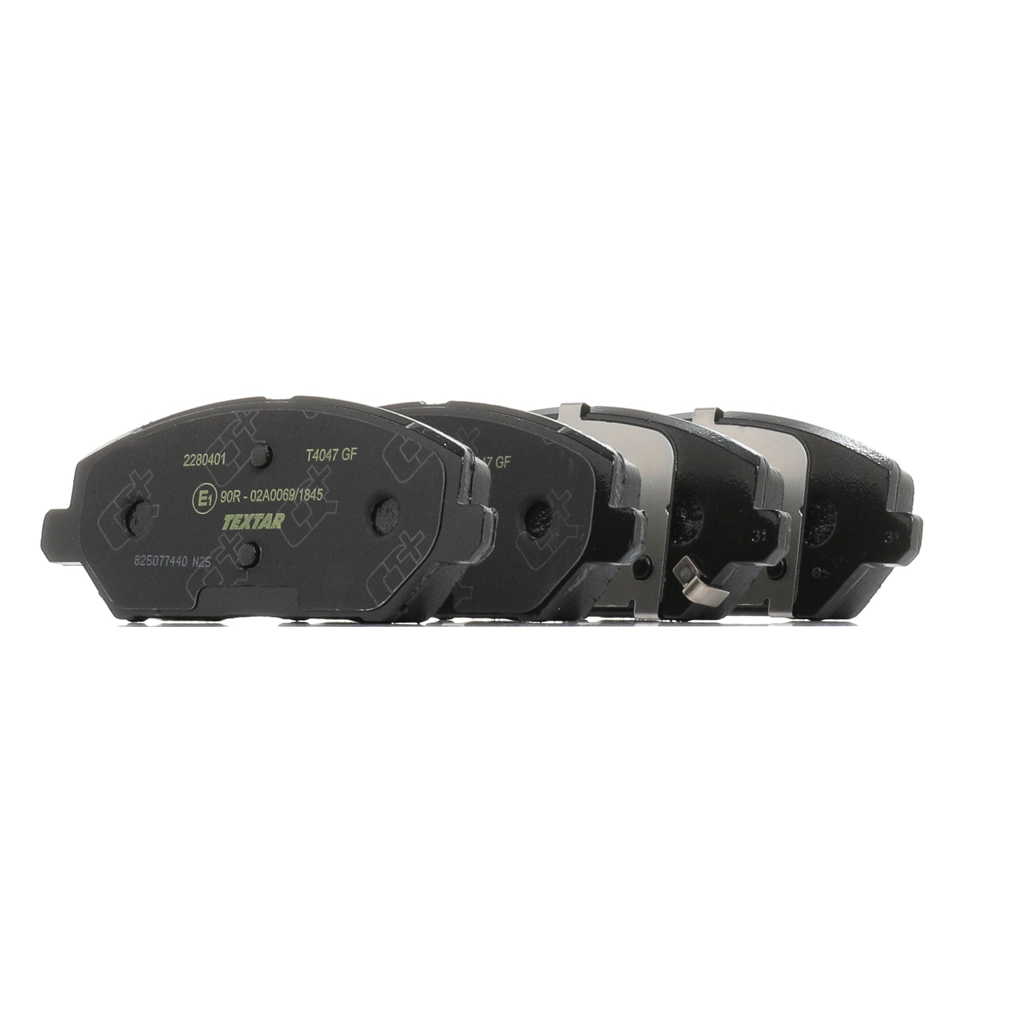 acheter TEXTAR avec indicateur d'usure 22804 Hauteur: 59,4mm, Largeur: 149,1mm, Épaisseur 1: 19,7mm, Epaisseur 2: 20,1mm Plaquettes de frein 2280401 à un bon prix