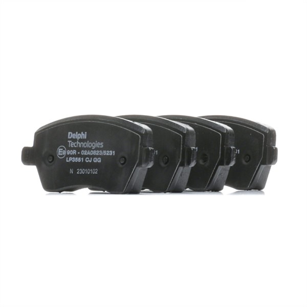 DELPHI LP3551 Brake pad set