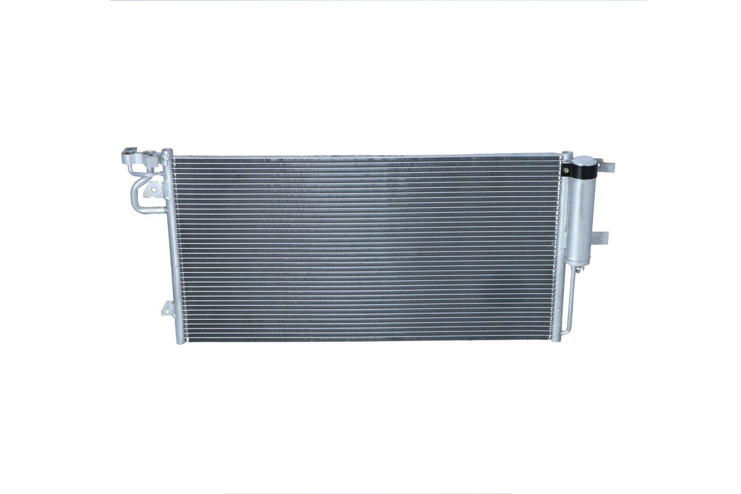 NRF 350363 Air conditioning condenser with dryer, 22,7mm, 22,7mm, 676mm