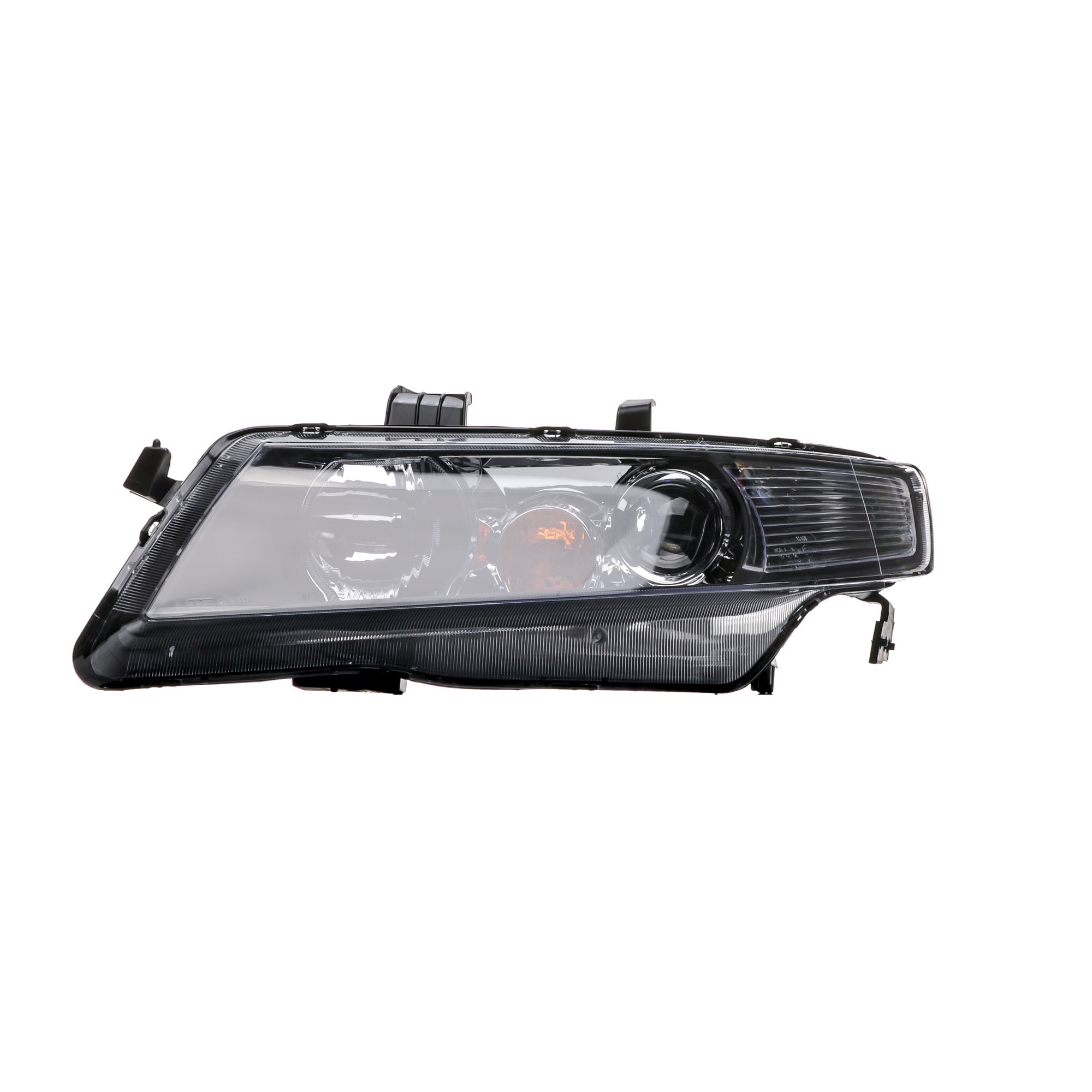 TYC 20-0448-05-2 Faro anteriore Sx, H1/H1, arancione