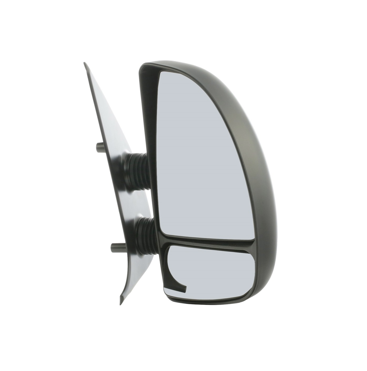 TYC 305-0087 Wing mirror Right, for manual mirror adjustment, Convex, Short mirror arm