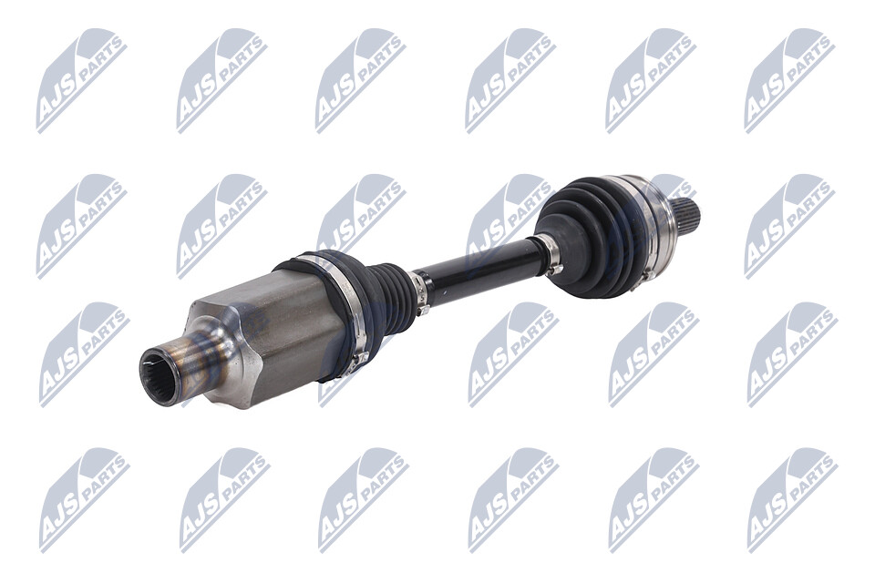 NTY NPW-ME-077 Arbre de transmission Essieu avant gauche, 525mm, Boîte automatique