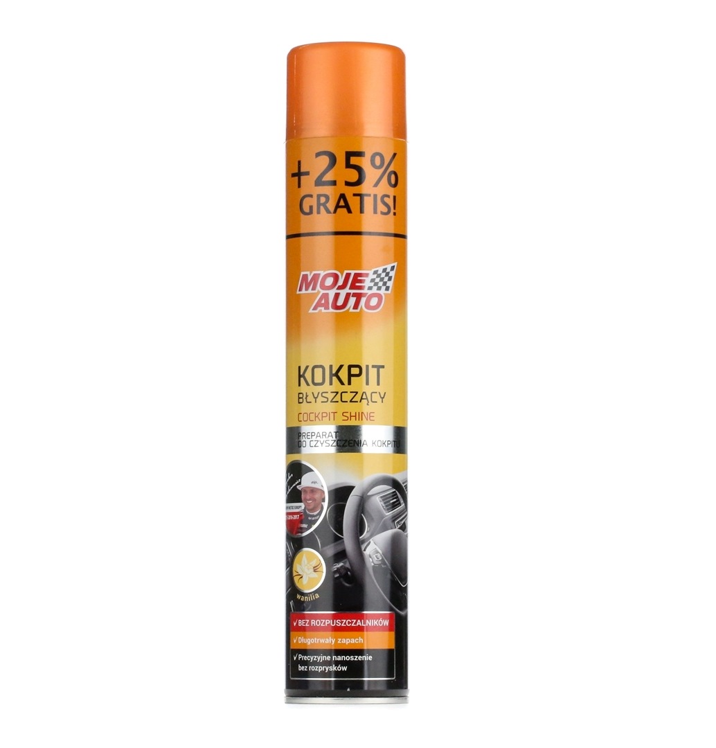 MOJE AUTO 19009 Synthetic Material Care Products Glossy, Capacity: 750ml, aerosol