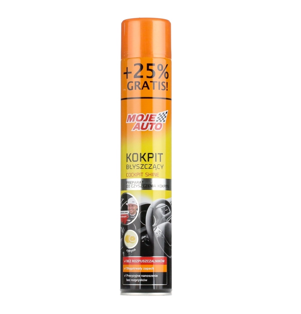 MOJE AUTO 19010 Synthetic Material Care Products Glossy, Capacity: 750ml, aerosol