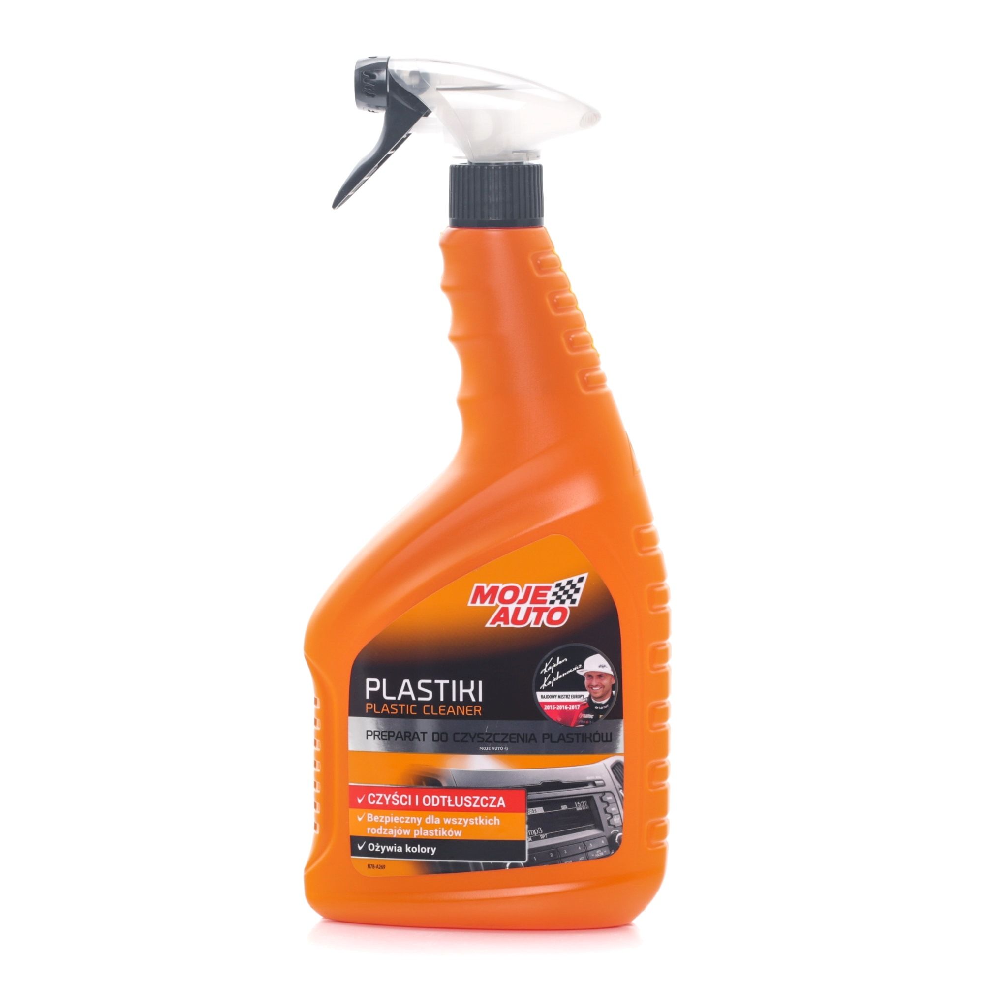 MOJE AUTO 19072 Synthetic Material Care Products Glossy, Capacity: 650ml, aerosol