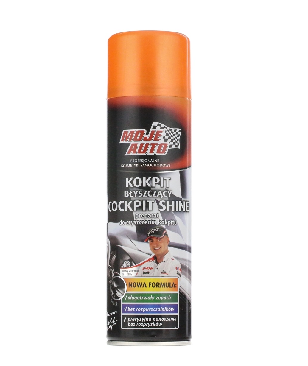 MOJE AUTO 19571 Synthetic Material Care Products Glossy, Capacity: 500ml, aerosol