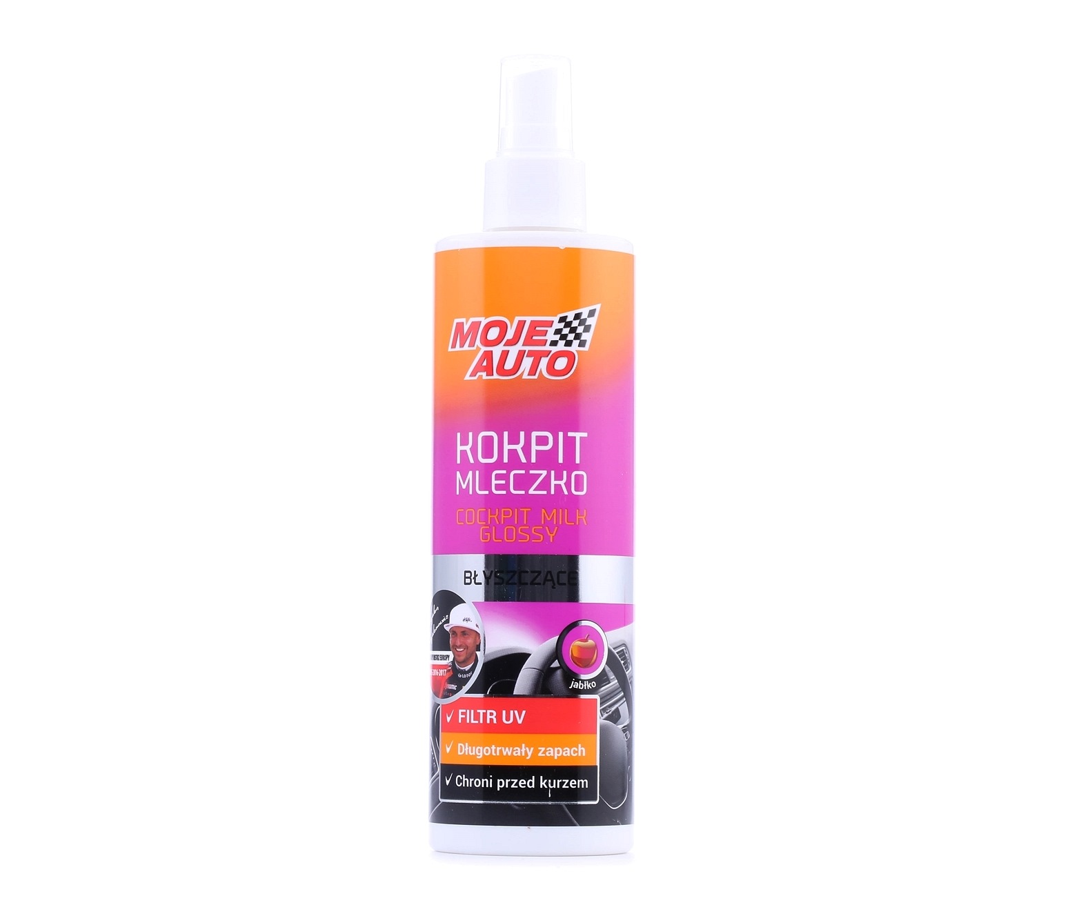 MOJE AUTO 19574 Synthetic Material Care Products Glossy, Capacity: 300ml, aerosol, Pump-action Spray Bottle