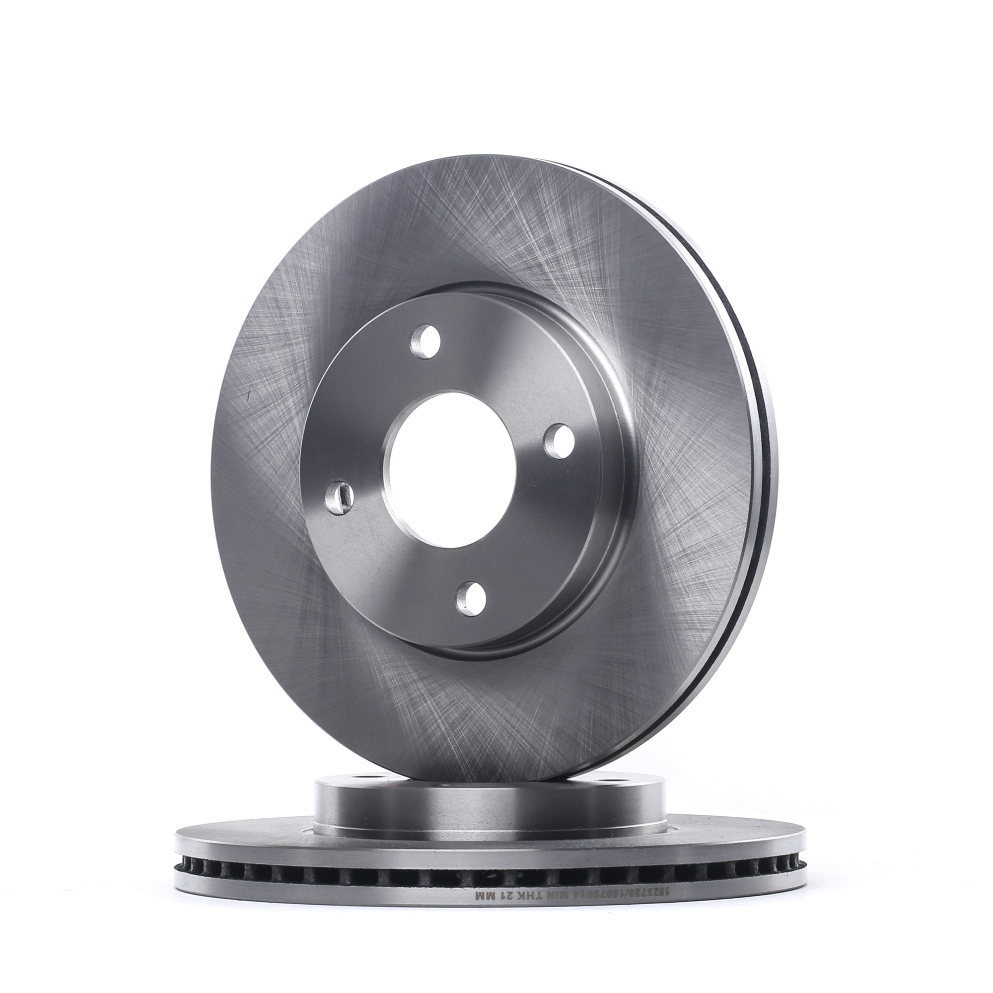 2 Disques De Frein Avant RIDEX 82B2304 - 262 Mm, Ventilés, 4 Trous | Compatible Plusieurs Modèles, Fonte GG20
