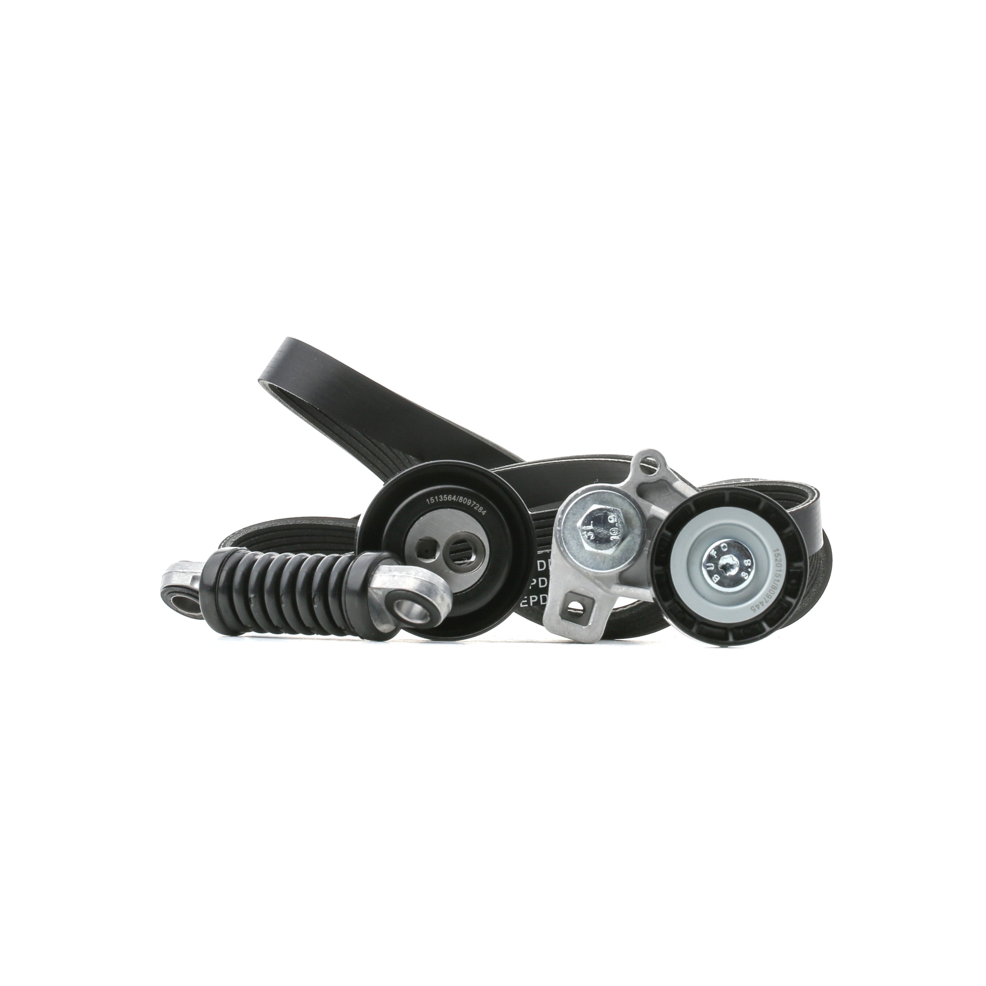 RIDEX 542R0065 V-Ribbed Belt Set with tensioner pulley damper