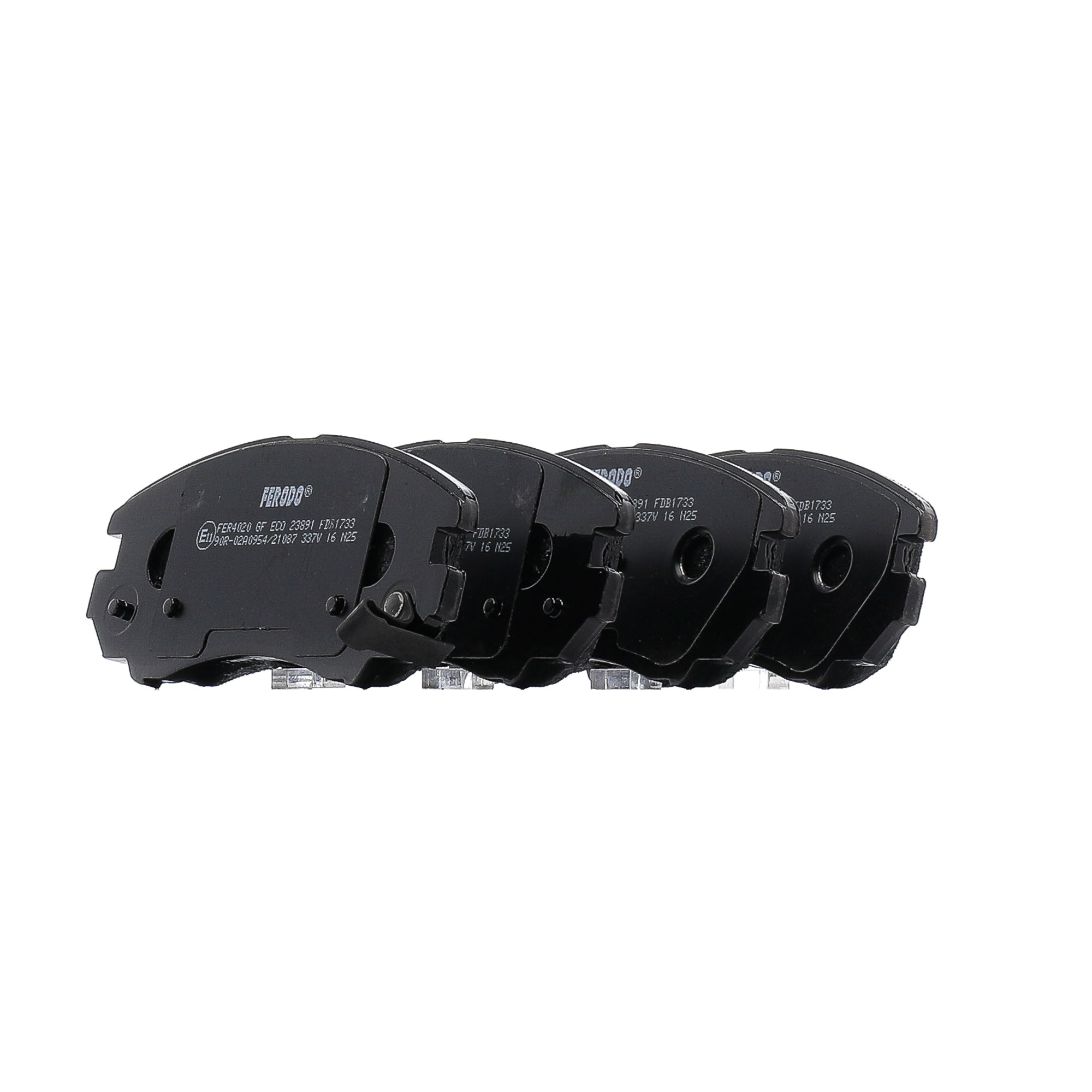 23891 FERODO PREMIER ECO FRICTION mit akustischer Verschleißwarnung Höhe: 60mm, Breite: 131mm, Dicke/Stärke: 17mm Bremsbelagsatz FDB1733 online kaufen