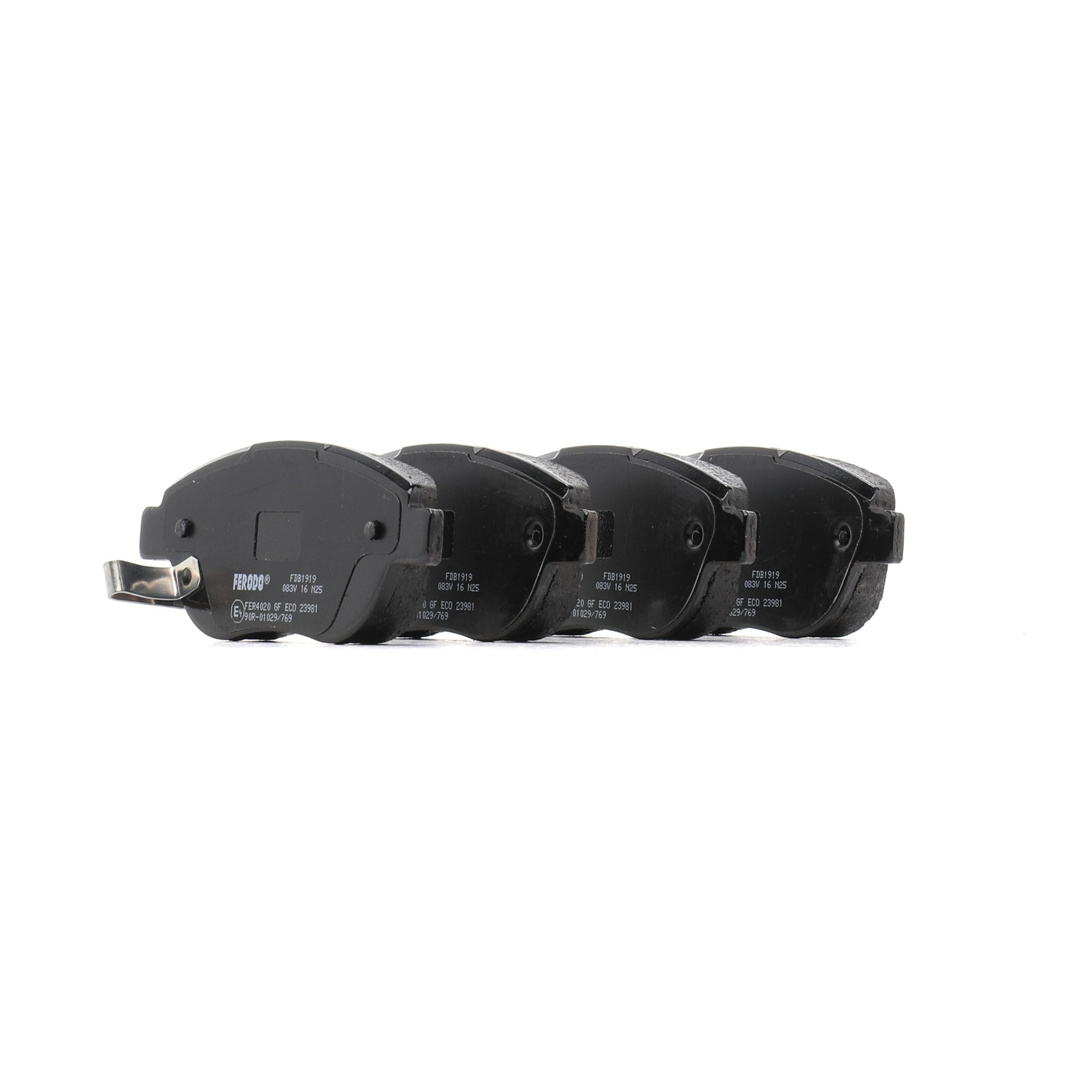 23981 FERODO PREMIER ECO FRICTION FDB1919 Opel Corsa D 1.3CDTI (L08, L68) Sandariklis, kardaninis velenas 90 AG dyzelinas 2010 kaina