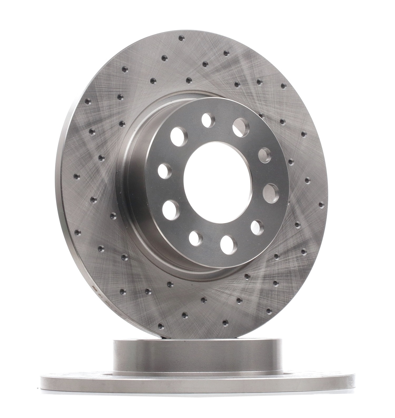 RIDEX 82B2605 Disque de frein Essieu arrière, 278x12mm, 5, plein, perforé