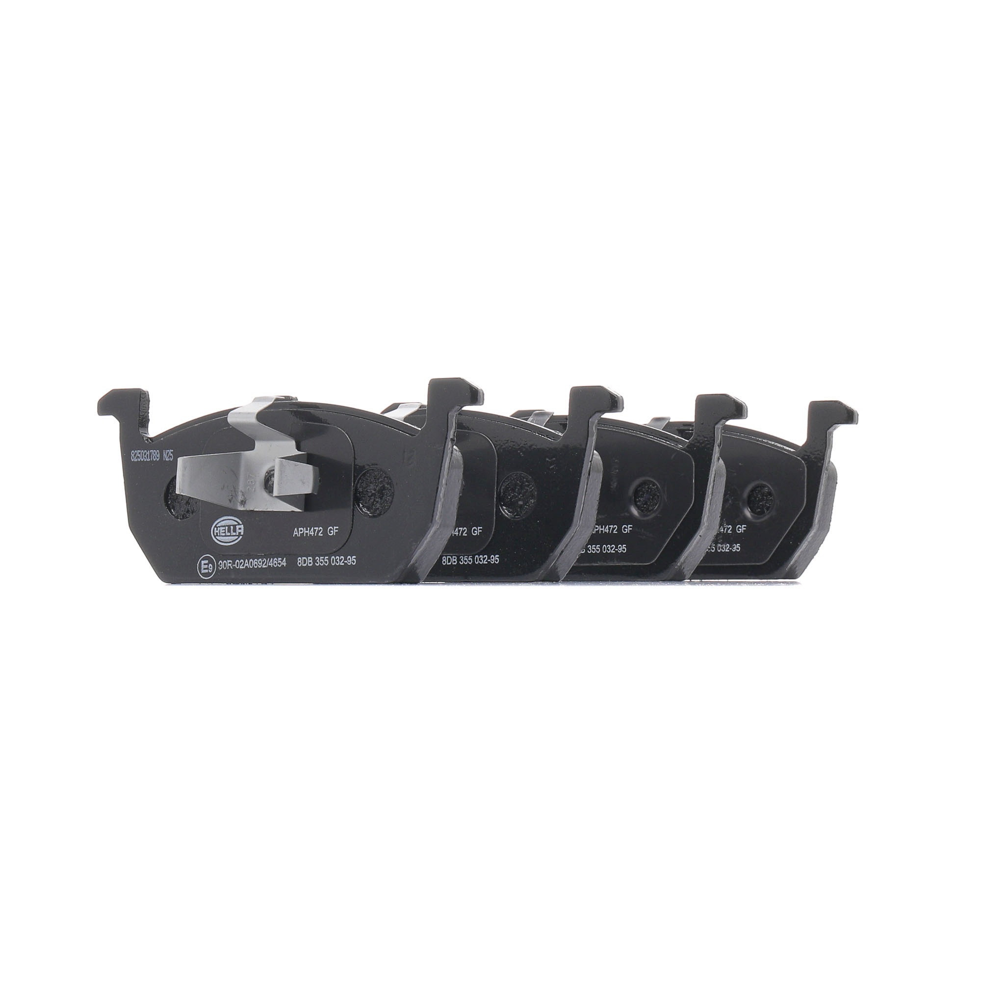 Bosch BP468 - Pastiglie Freno Posteriori Per Auto, Qualità Originale, Set Da 4, Con Riduzione Rumore E Polvere, Certificazione ECE-R90