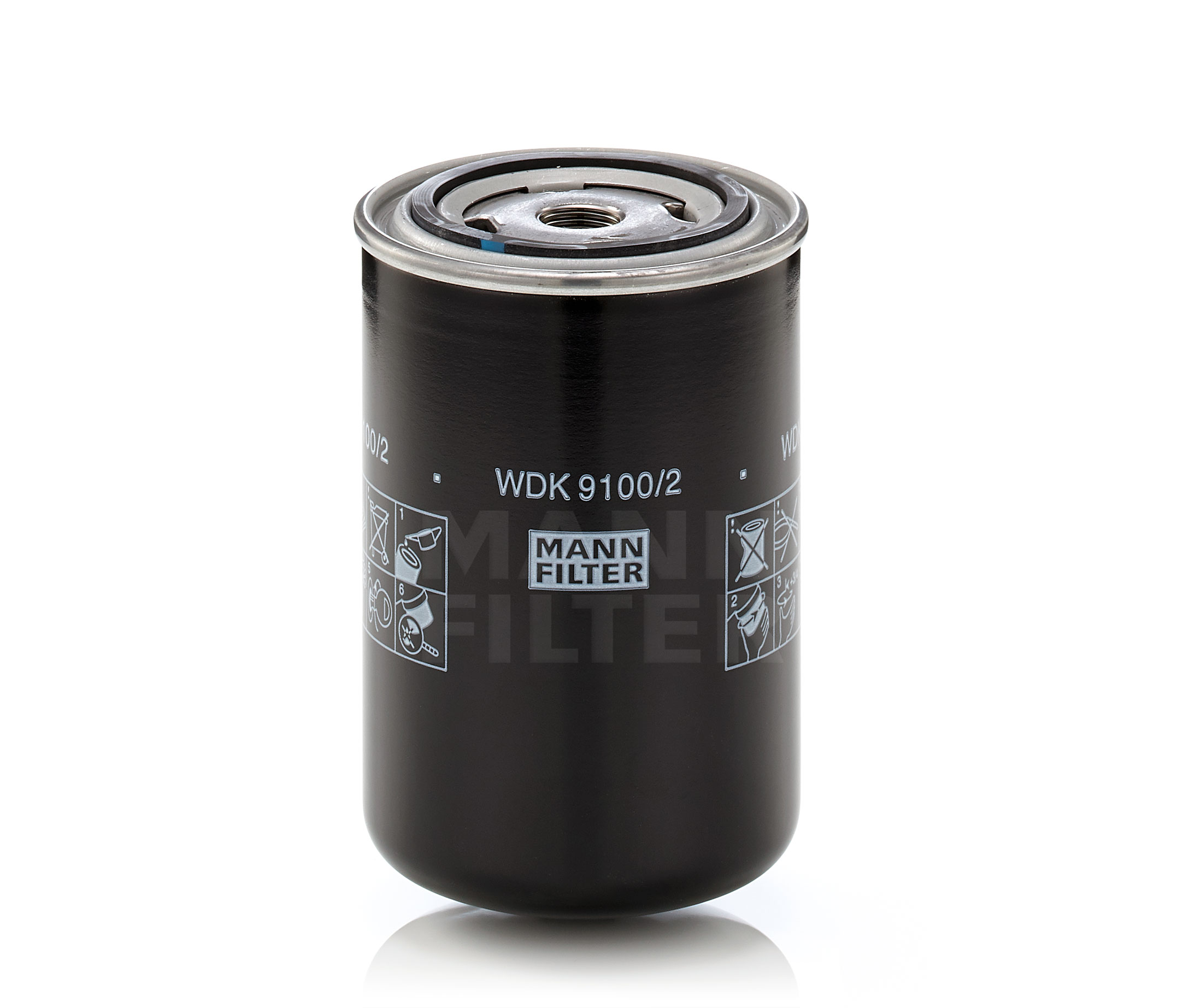 MANN-FILTER WDK 9100/2 Fuel filter Spin-on Filter, for high pressure levels