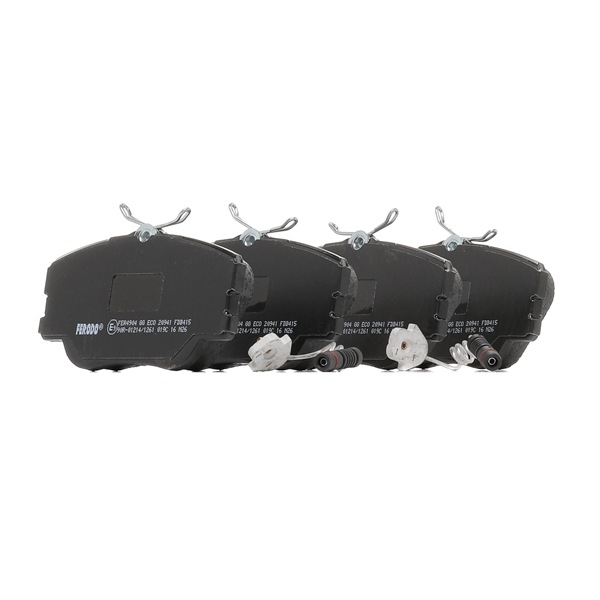 20941 FERODO PREMIER ECO FRICTION FDB415 Pastilhas de travão