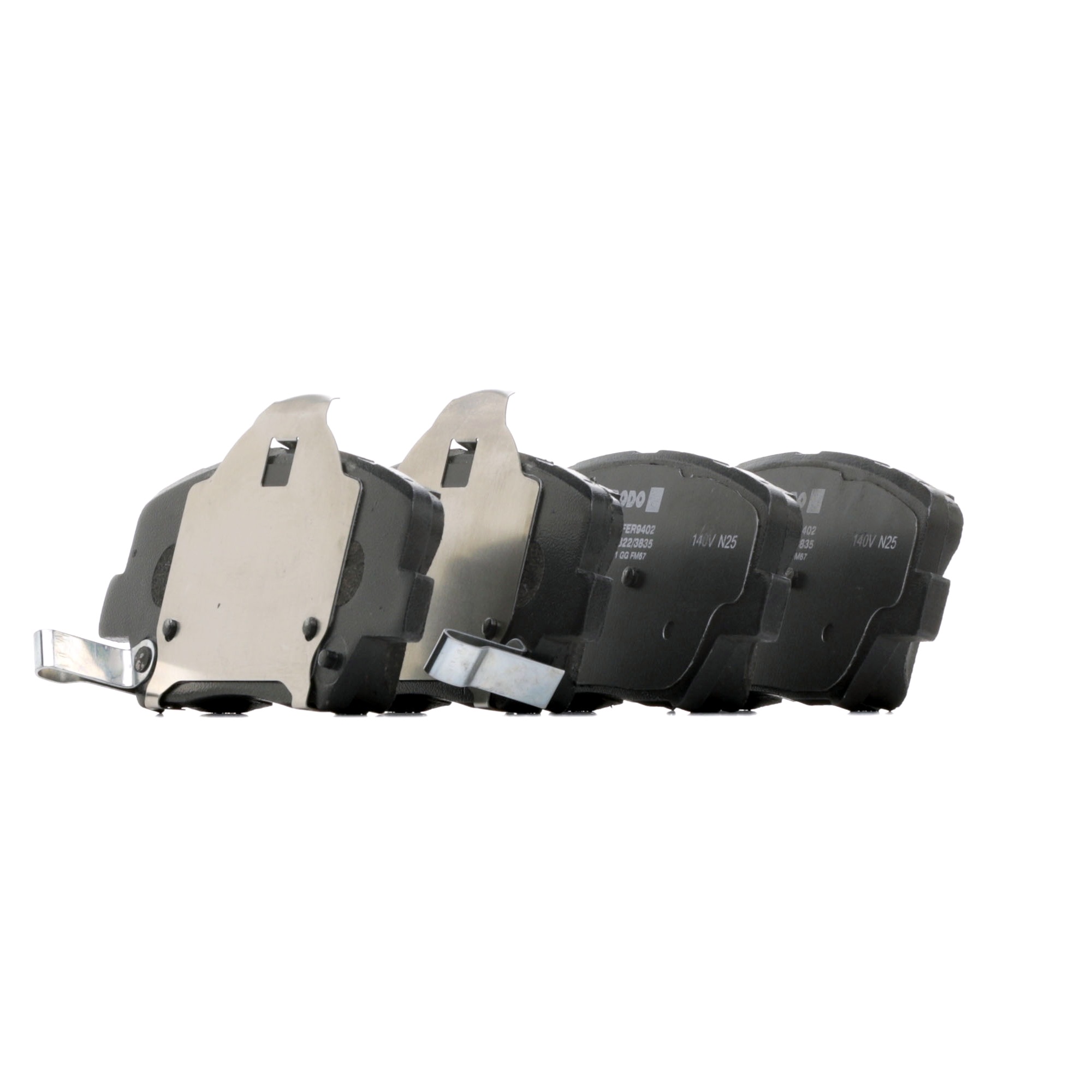 25757 FERODO PREMIER with acoustic wear warning Height: 59,7mm, Width: 132,7mm Brake pads FDB4396 buy
